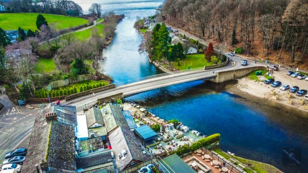 Pooley Bridge from Above A3